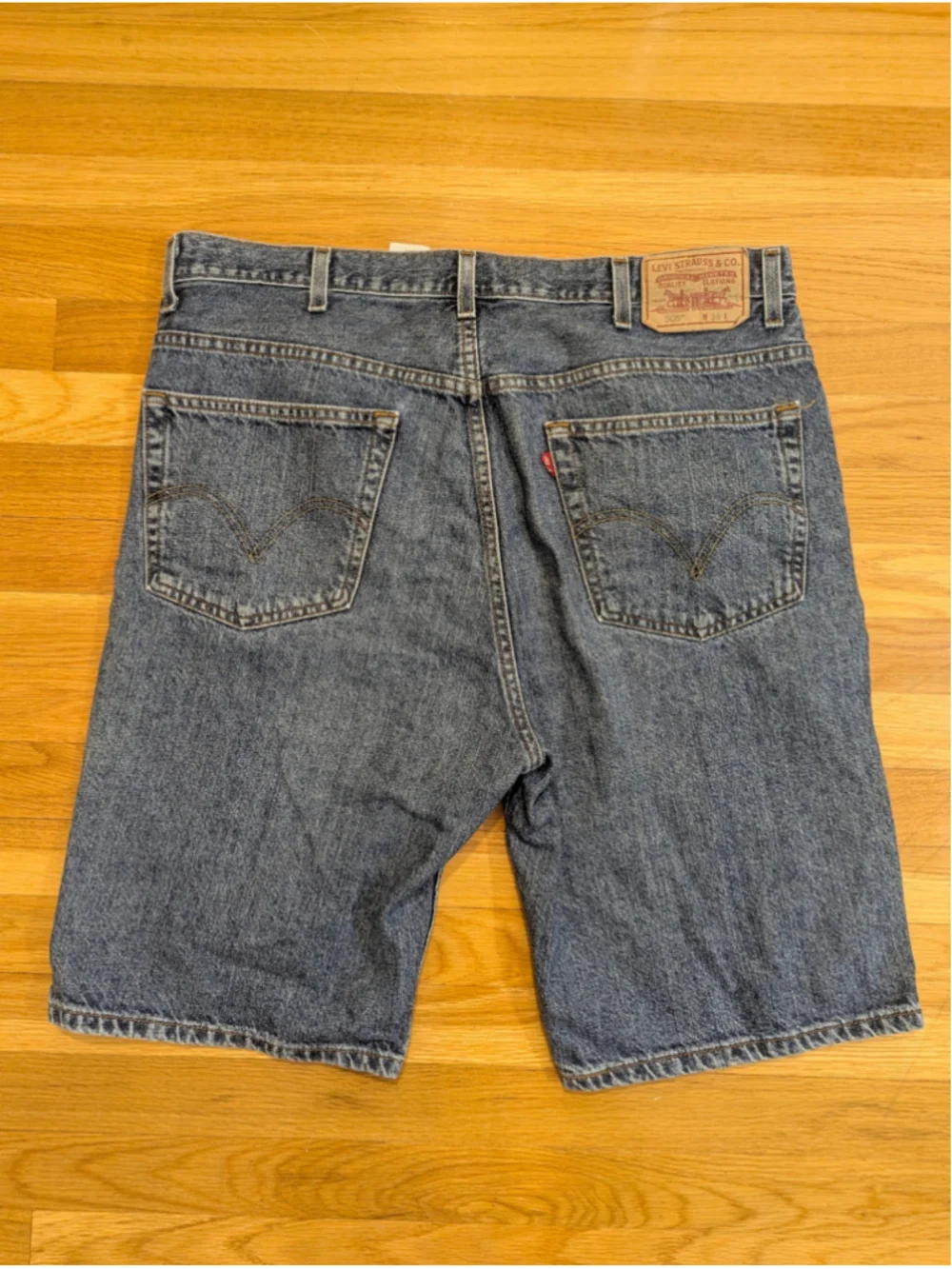Levi's 505 Regular Fit Jean Shorts Waist 38